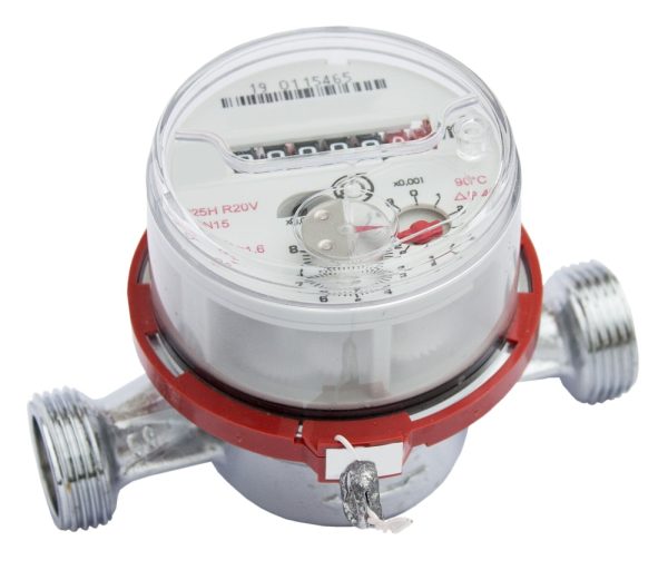 Счетчик воды Миномесс СВГ, 90°C, DN 15, Qn 1,5, L 80 mm, R7, 1/10L, без присоединителей