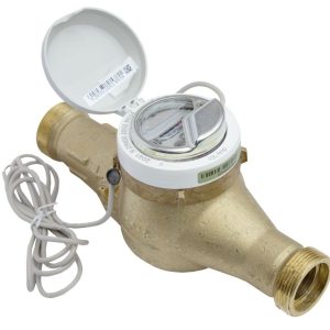 Счетчик воды Миномесс СВГДИ, 90°C, DN 50, Qn 15, L 300 mm, с импульсным датчиком (1/10/100 L/Imp.), без присоединителей