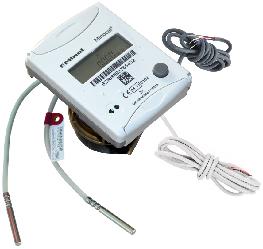 Измерительная капсула Minocal Combi CMF (С5-M60), DN 20, Qn 2,5, длина кабеля 1,5 m, M-bus,+имп.вход/выход 3х, для установки на подающий трубопровод