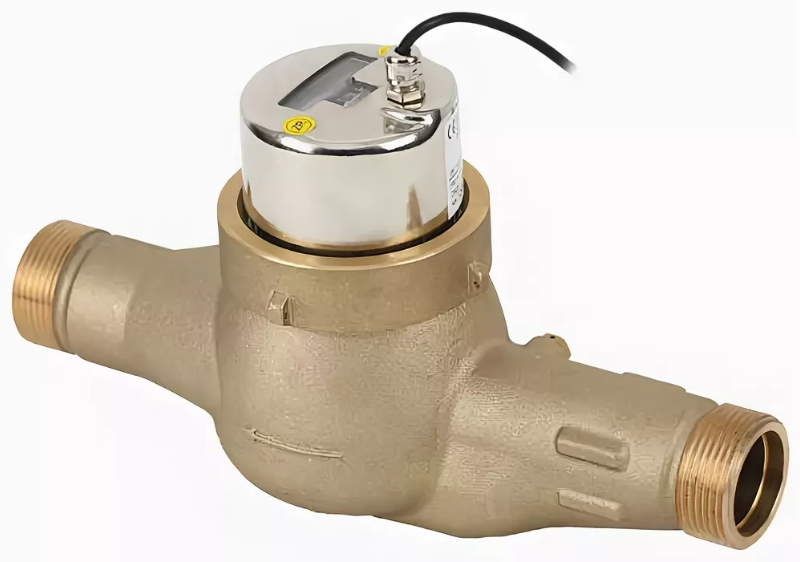 Счетчик воды IMF, 120°C, DN 25, Qn 6, L 260 mm, с импульсным датчиком (10L/Imp.), без присоединителей