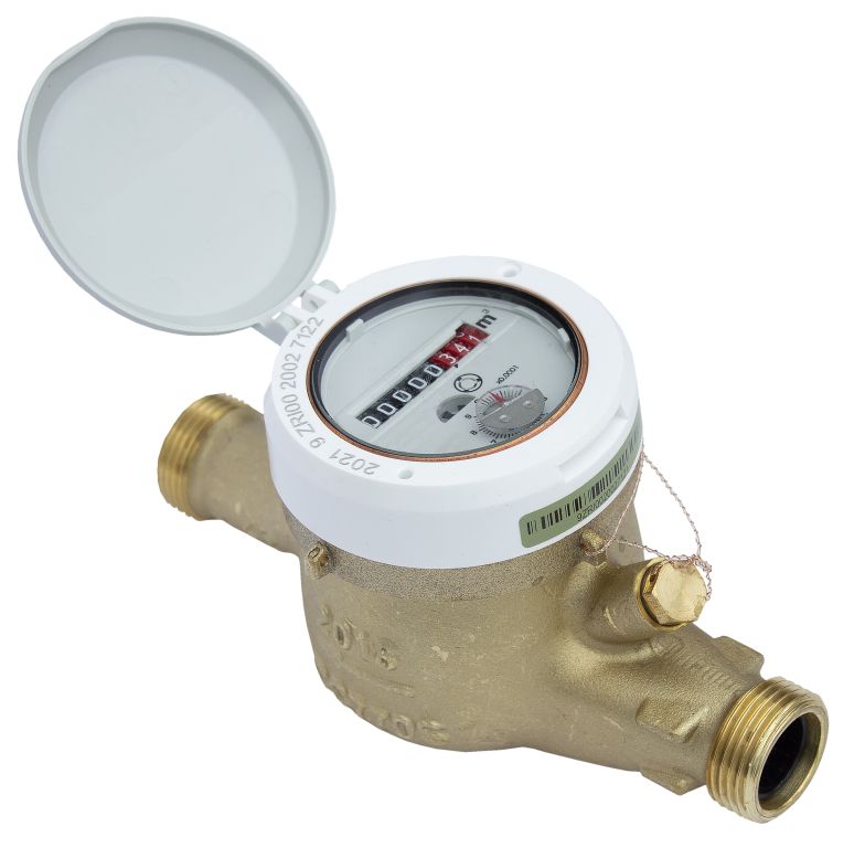 Счетчик воды Миномесс СВГД, 90°C, Ду 20, Qn 2,5, L 190 mm, без присоединителей