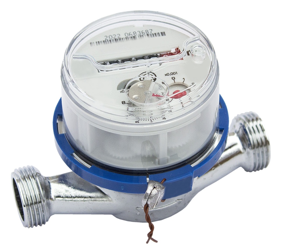 Счетчик воды Миномесс СВХ, 40°C, DN 15, Qn 1,5, L 110 mm, R7, 1/10L, без присоединителей