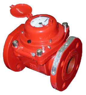 Счетчик воды Миномесс СВТГ, 90°C, DN 100, Qn 150, L 250 mm