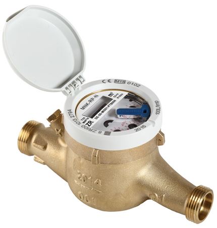 Счетчик воды - мокроход MNK-RP-N, 40°C, DN 50, Qn 15, L 300 mm, без присоединителей, 100 L