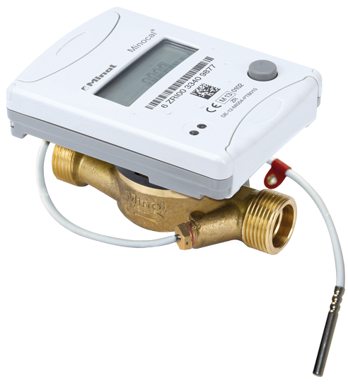 Теплосчетчик: Minocal ISF (С5-ISF), DN 15, Qn 0,6, L 110 mm, длина кабеля 1,5 m, для установки на обратный трубопровод + Кран шаровый c гнездом термосопротивления, DN 15, R 1/2" + Узел присоединителей (2 штуцера, 2 гайки, 2 прокладки), DN 15 (G3/4"B R1/2")