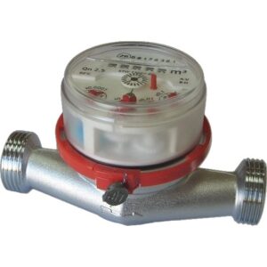 Счетчик воды ETW-N-AM, 90°C, DN 20, Qn 2,5, L 130 mm, G1"B, без присоединителей