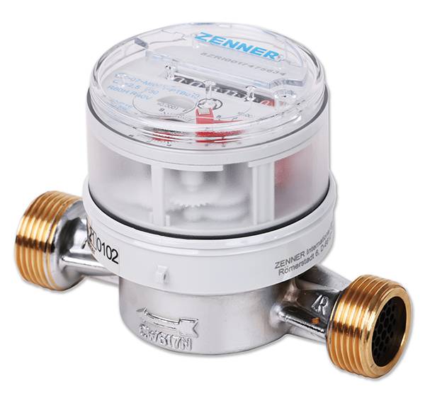 Счетчик воды ETW(D)-N, 90°C, DN 20, Qn 1,5, L 130 mm, 3/4”, без присоединителей