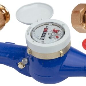 Счетчик воды Миномесс СВХД, 40°C, DN 50, Qn 15, L 300 mm, с присоединителями