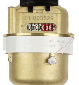 Счетчик воды - колбовый мокроход Миномесс СВК-МК, 40°C, DN 15, Qn 1,5, L 110 mm, без присоединителей