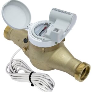 Счетчик воды Миномесс СВГД-М EDC M-bus Pulse, 90°C, Ду 50, Qn 15, L 300 mm, с модуляторным диском (0.25 L/Imp.), без присоединителей