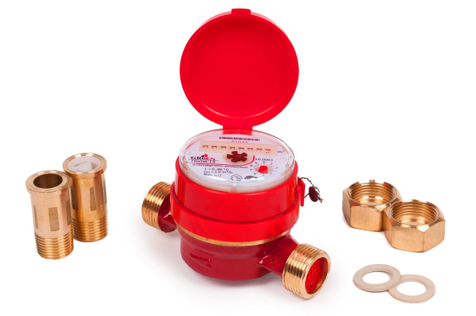 Счетчик воды универсальный HOME Ду-32 (160 мм)