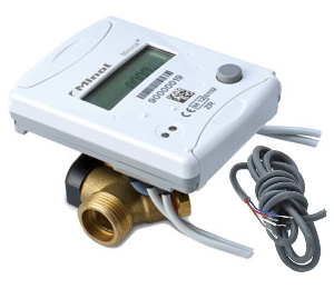 Теплосчетчик Minocal IUF ультразвуковой DN 15, Qn 1,5, длина кабеля 1,5 m, имп.вход/выход 3х, для установки на обратный трубопровод