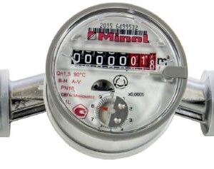 Счетчик воды ETWD-M, 90°C, DN 20, Qn 2,5, L 130 mm, R8, без присоединителей