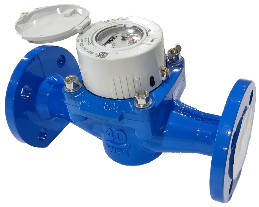Счетчик воды WPD-T50-I, DN 40, Qn 25, L 300 mm, с импульсным датчиком (100L/Imp), кл.C, IP68